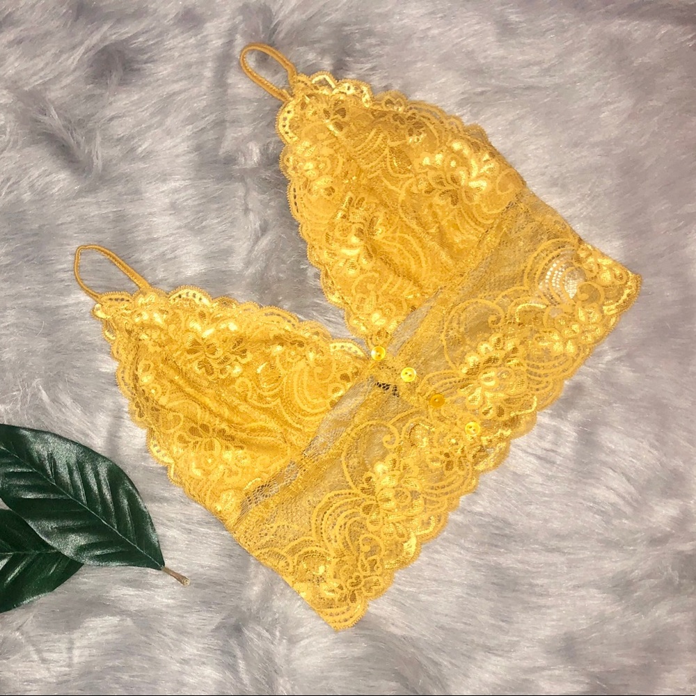 Lace Floral Bralette